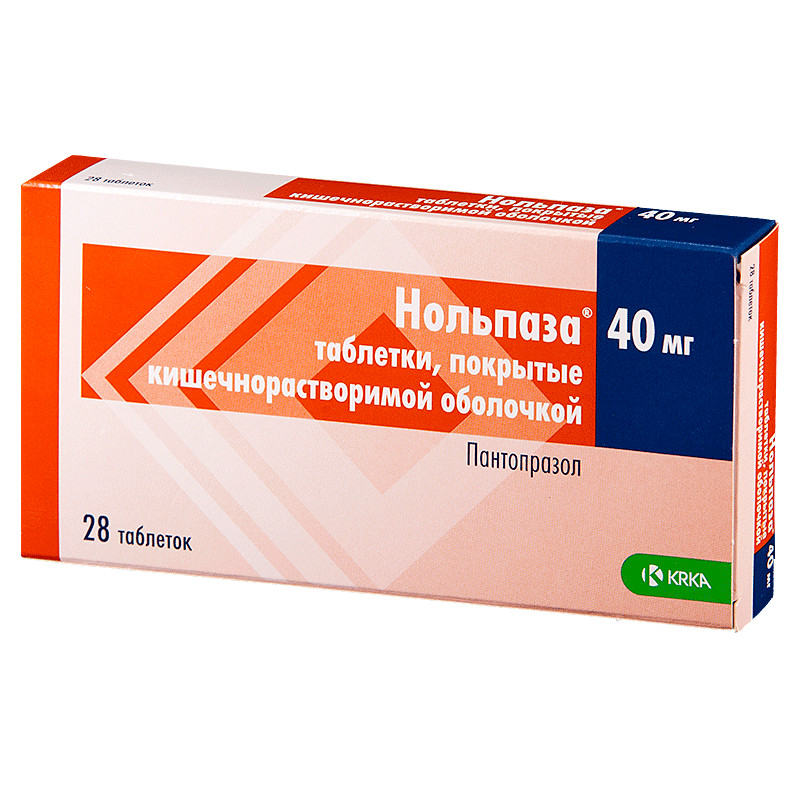 Monos Нольпаза 40мг №28