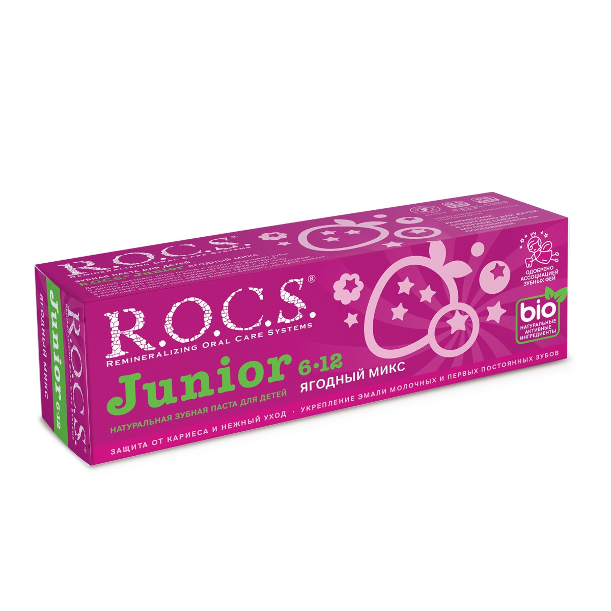 Monos ROCS Junior холимог жимстэй шүдний оо 6-12нас 74гр