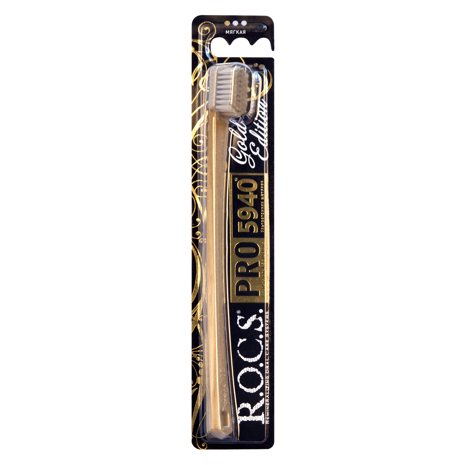 Monos ROCS pro Gold Edition зөөлөн үстэй шүдний сойз