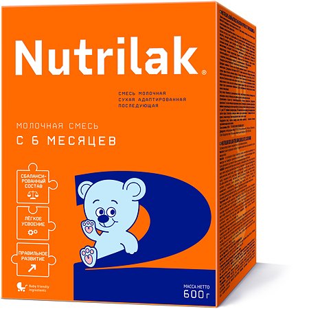 Monos Nutrilak хүүхдийн сүү 6-12 сар №2 600гр
