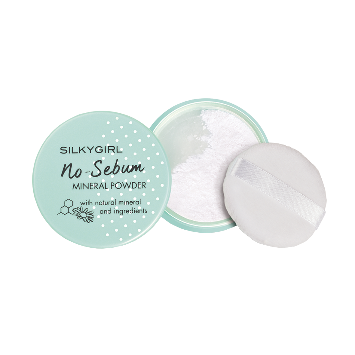 Monos Silkygirl No Sebum Mineral Powder - нунтаг пудрь