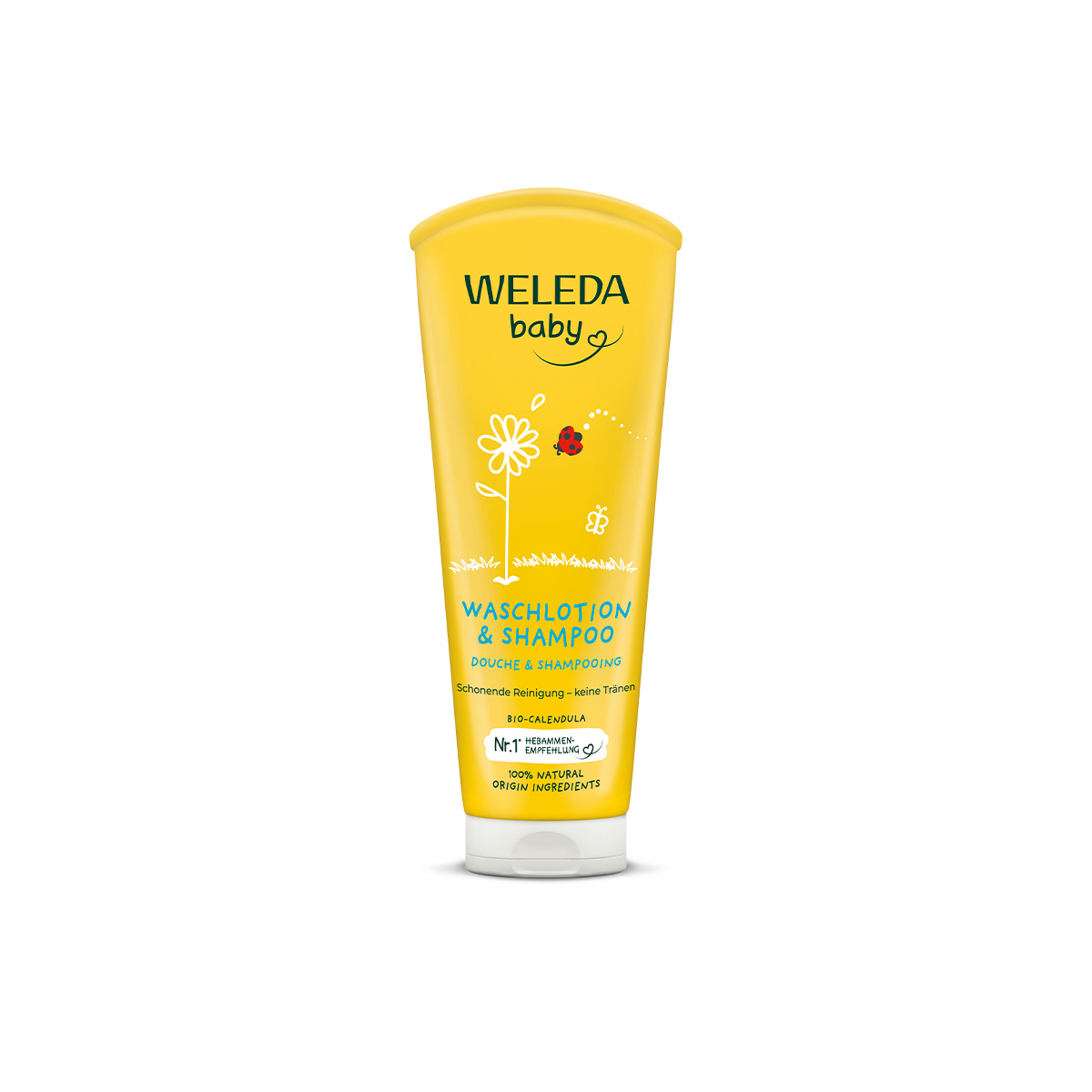 Monos Weleda Baby Calendula Хүүхдийн Угаагч Шампунь, 200мл