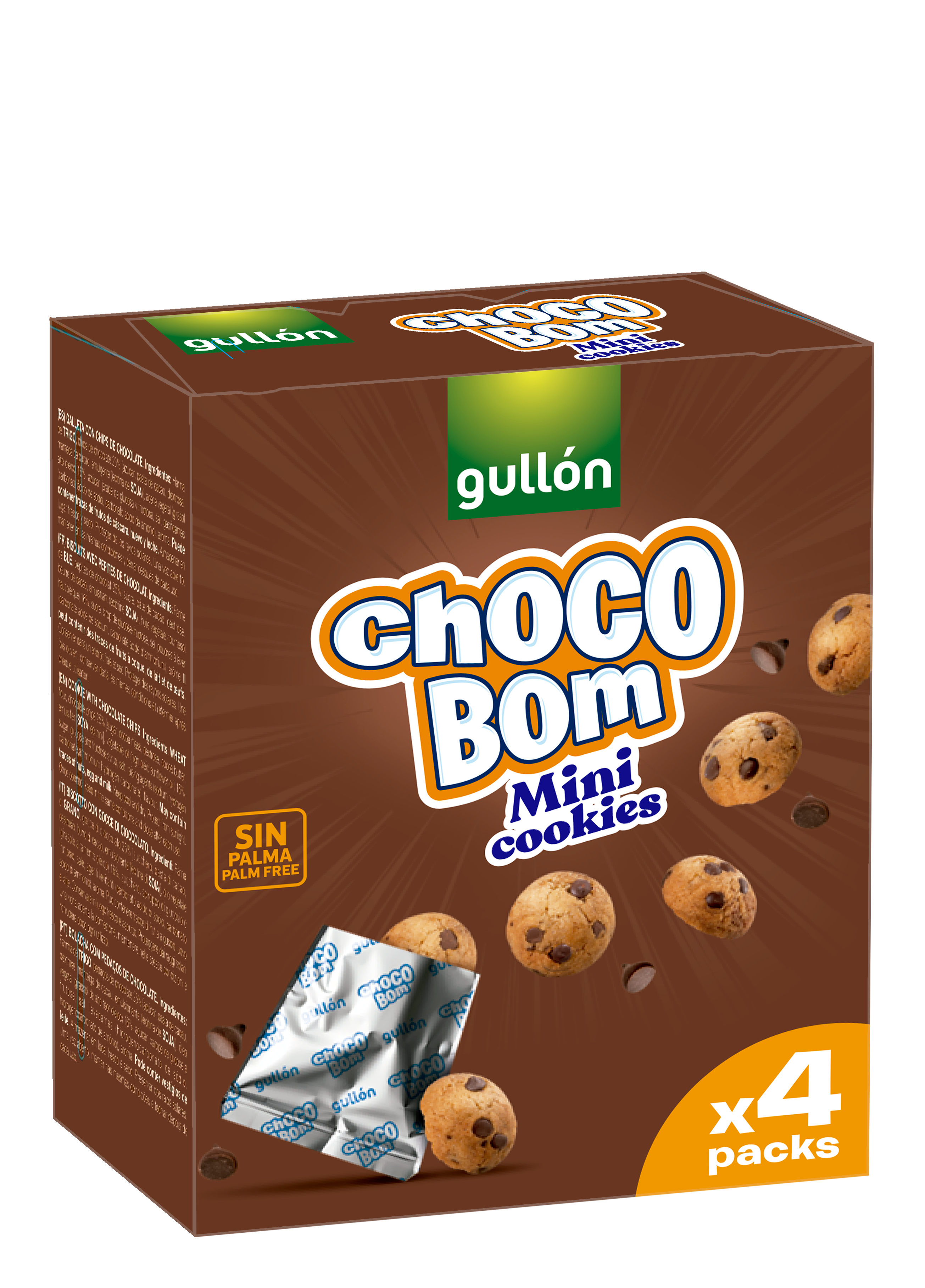 Monos Gullon чокобом жигнэмэг мини шоко чип T7592 160гр