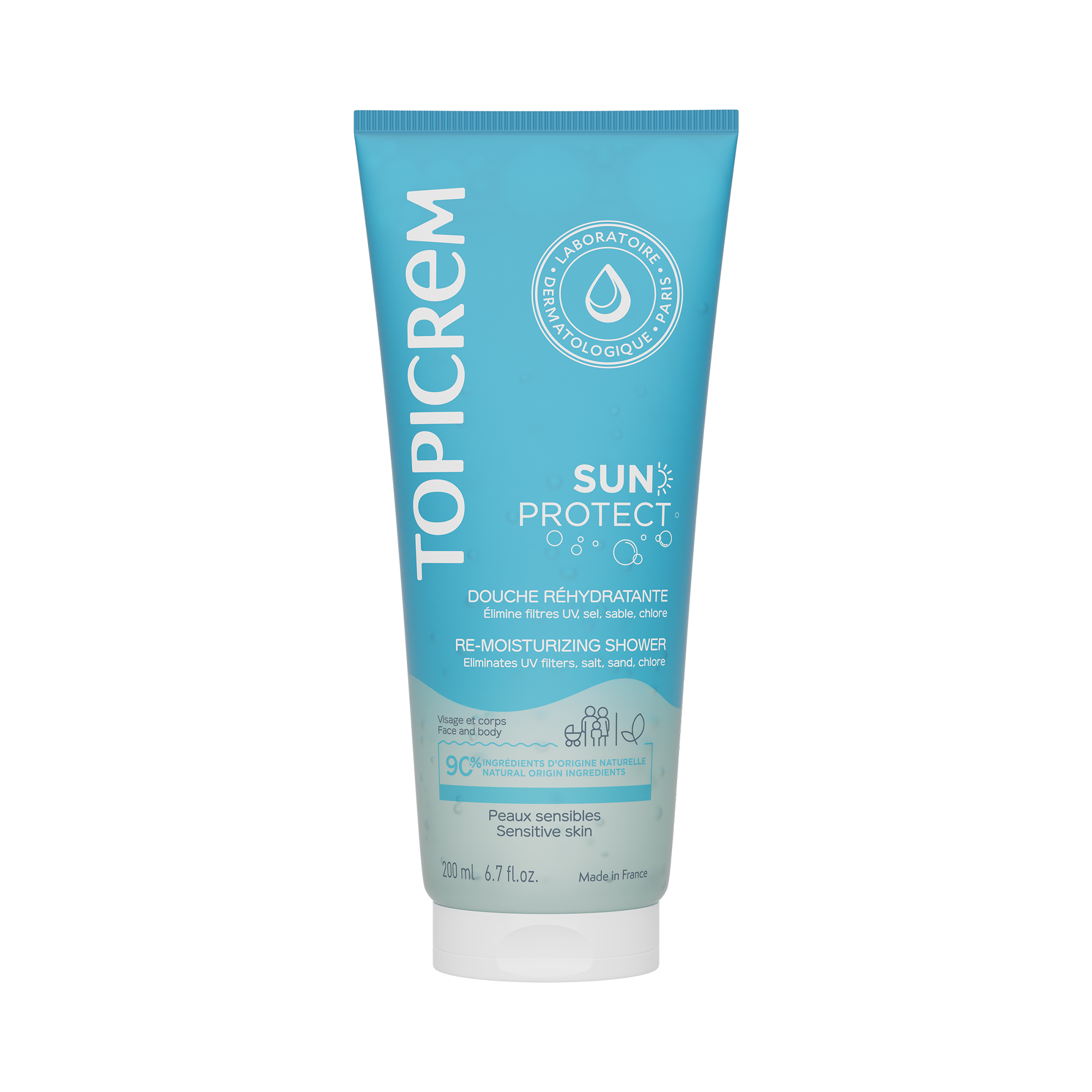 Monos Topicrem Sun protect- Нарны дараах нөхөн чийгшүүлэгч шүршүүрийн гель 200мл
