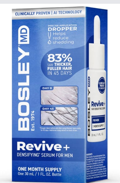 Monos BosleyMD Revive эрэгтэй, өтгөрүүлэгч сэрум
