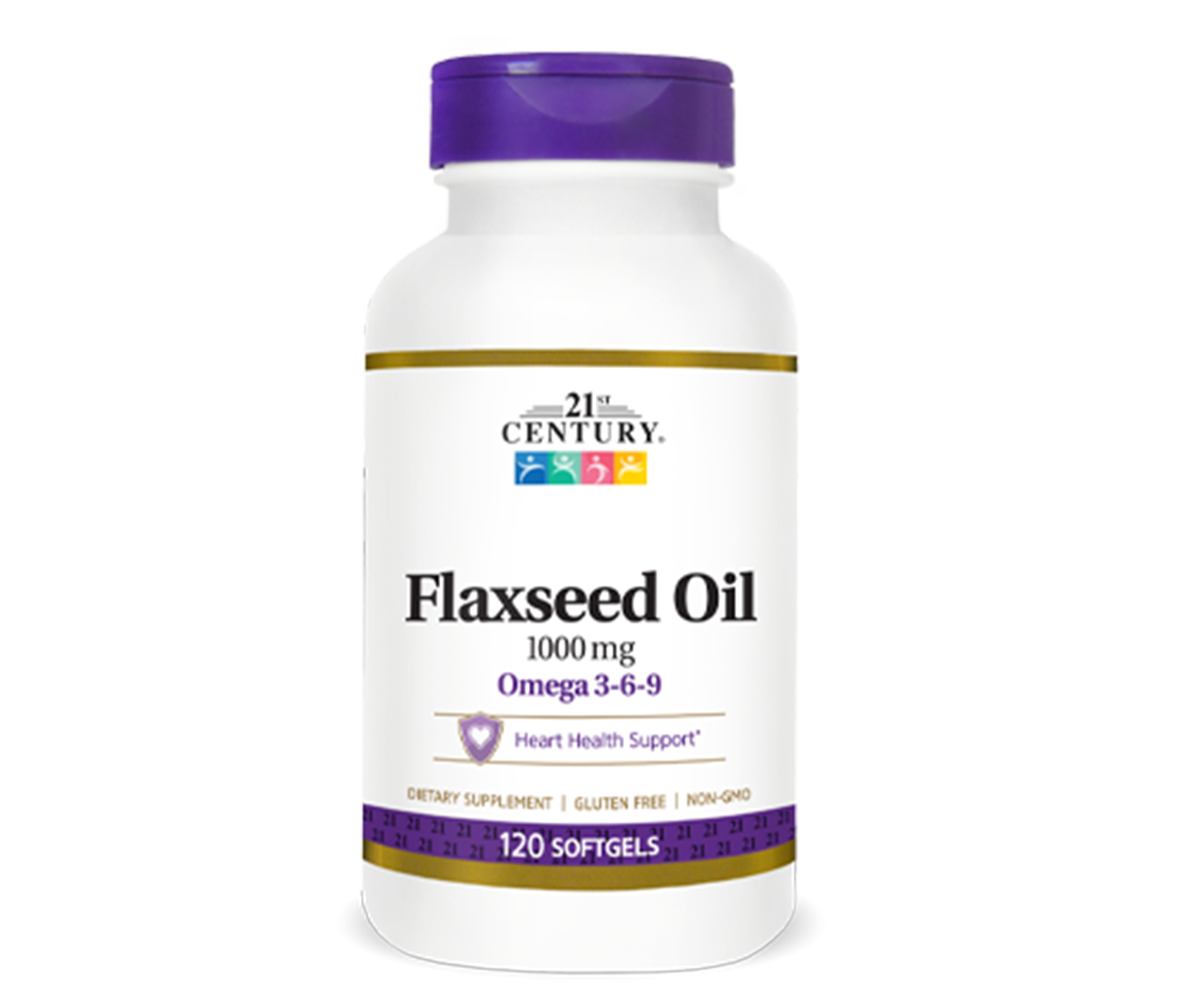 Monos Флаксид ойл 1000мг No.120  21st Century Flaxseed Oil