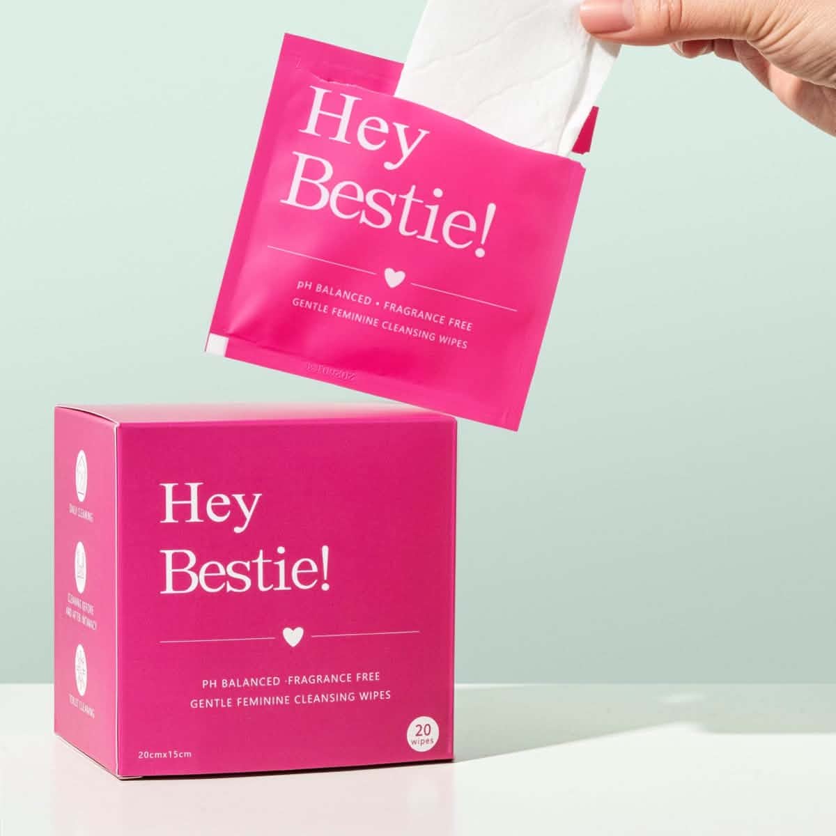 Monos Hey bestie эмэгтэйчүүдийн нойтон салфетка №20
