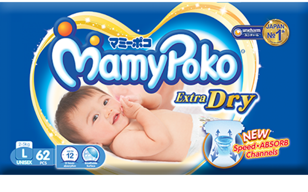 Monos Mamy Poko хүүхдийн живх №2 L