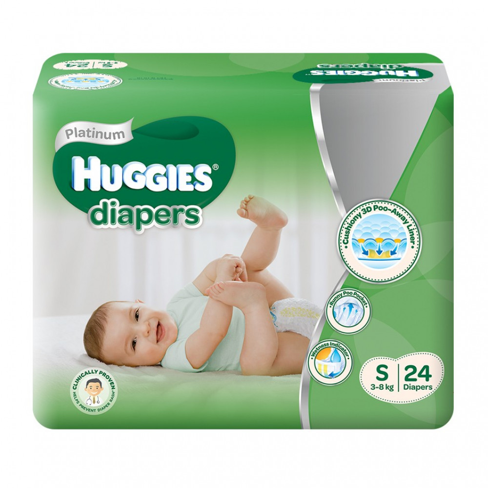 Monos Huggies Platinum хүүхдийн живх 3-8кг №24