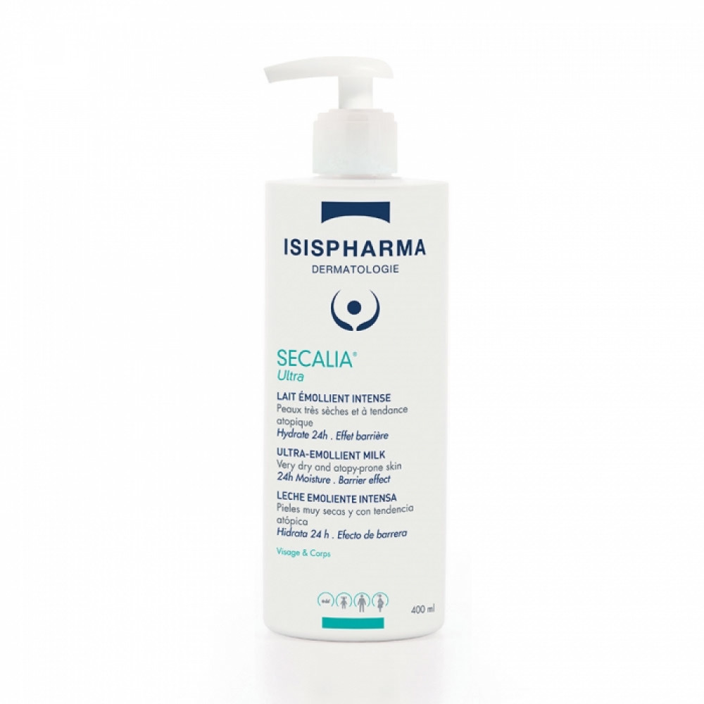 Monos ISISPHARMA Secalia Ultra Эмзэг, хуурай арьсны 24 цагийн чийгшүүлэх тос 400мл