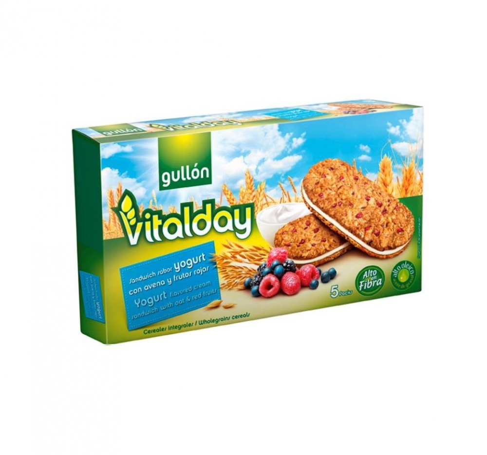 Monos Gullon иогурт кремтэй жигнэмэг виталдэй vitalday /T5118/ 220гр*8/xmas/