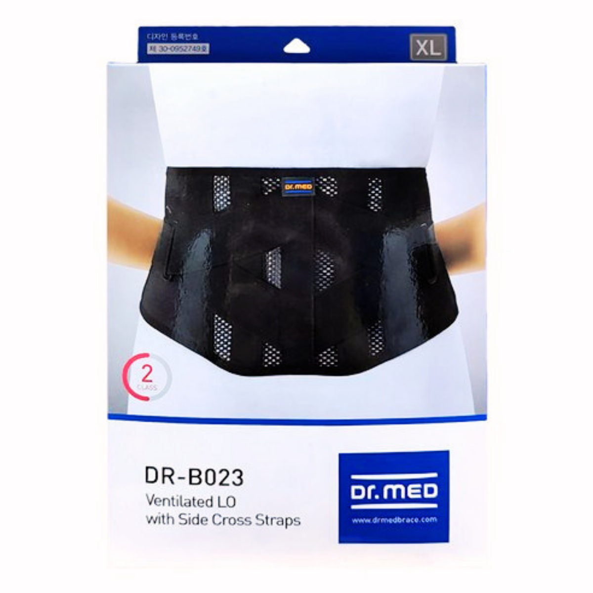 Monos Нурууны бүс уян (хар) XL DR-B023