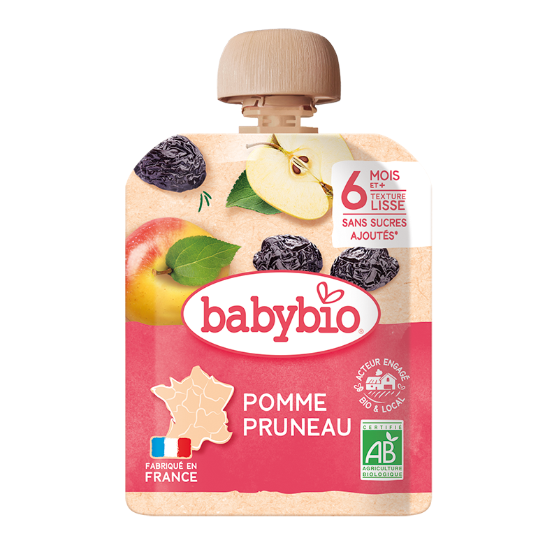 Monos BabyBio алим хар чавгатай нухаш 90гр 6+сар