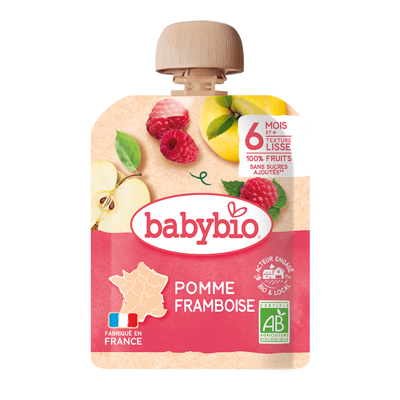 Monos BabyBio алим бөөрөлзгөнөтэй нухаш 90гр 6+сар