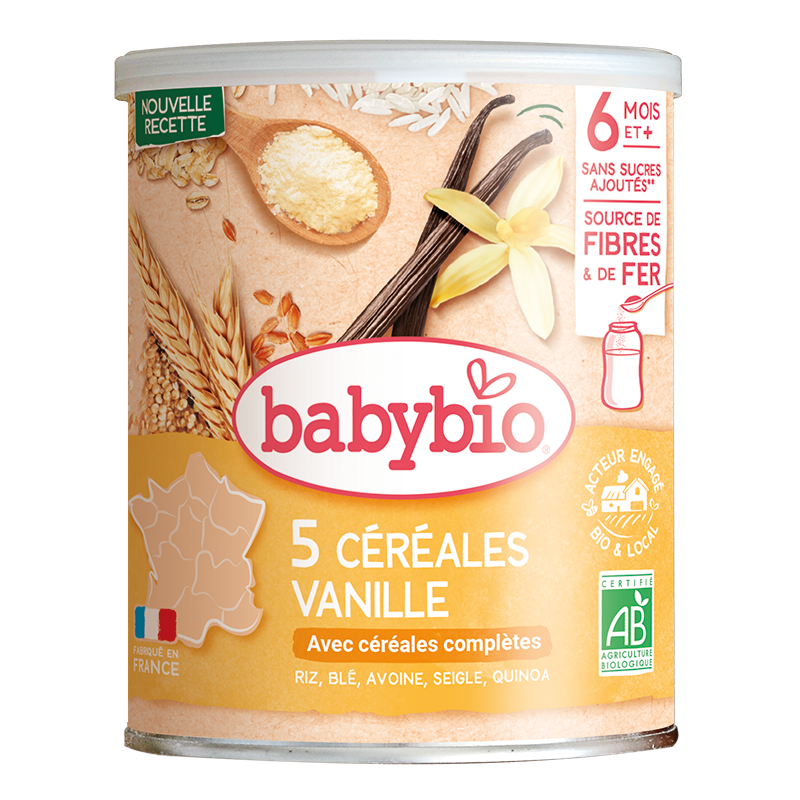 Monos BabyBio Vanilla хүүхдийн каш 220гр 6+сар