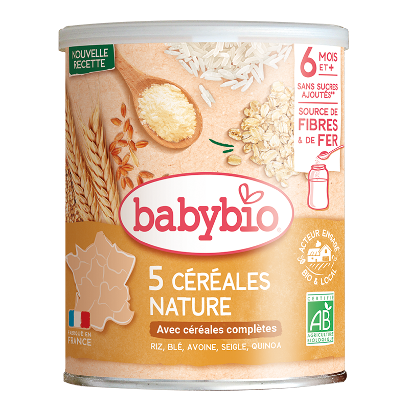 Monos BabyBio хөх тариатай хүүхдийн каш 220гр 6+сар