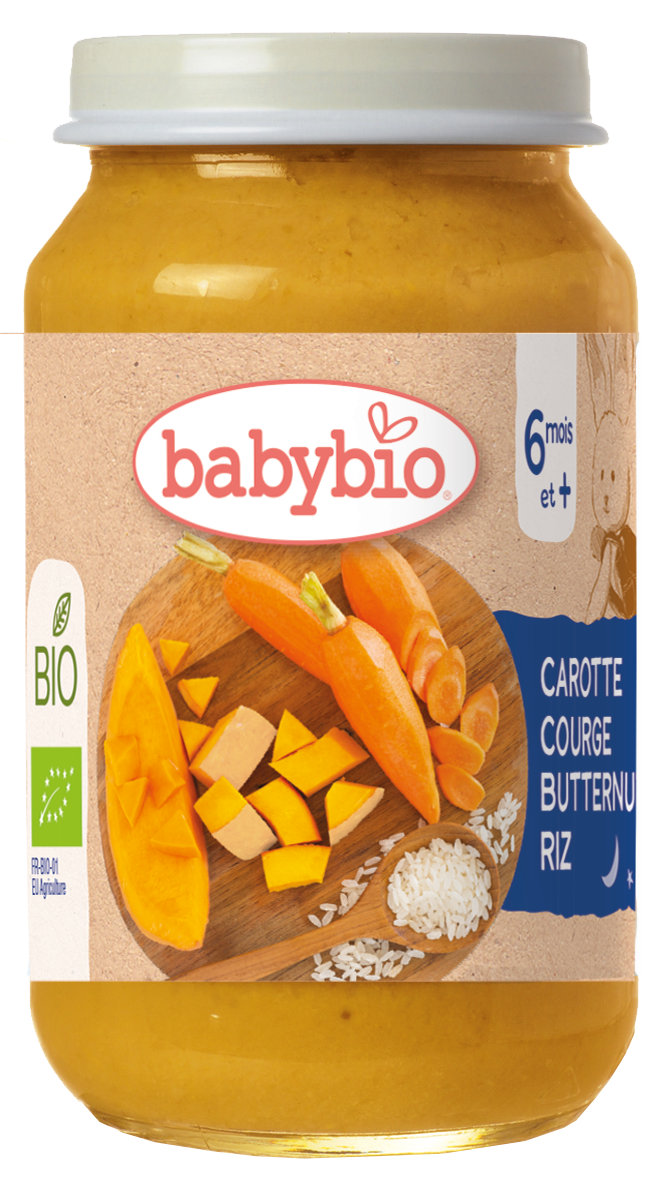 Monos BabyBio хулуу луувангийн нухаш 200гр 6+сар