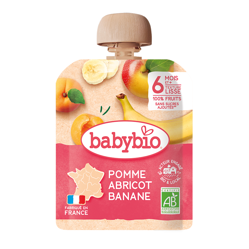 Monos BabyBio алим чангаанз гадилтай нухаш 90гр 6+сар