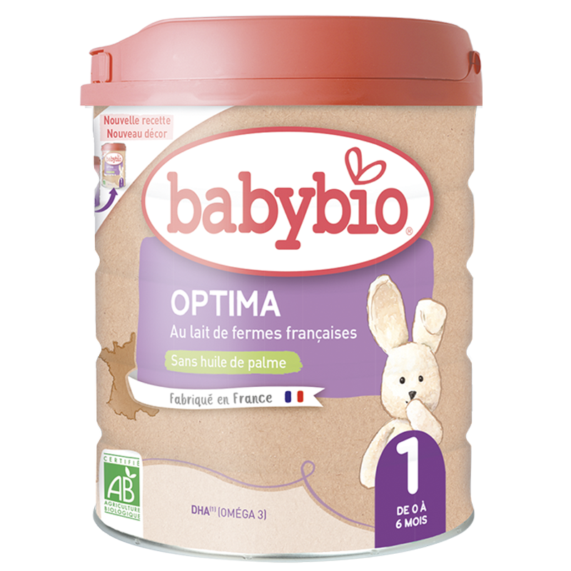 Monos Babybio Optima 1 пребиотиктой 800гр хүүхдийн сүү 0-6 сар Оптима