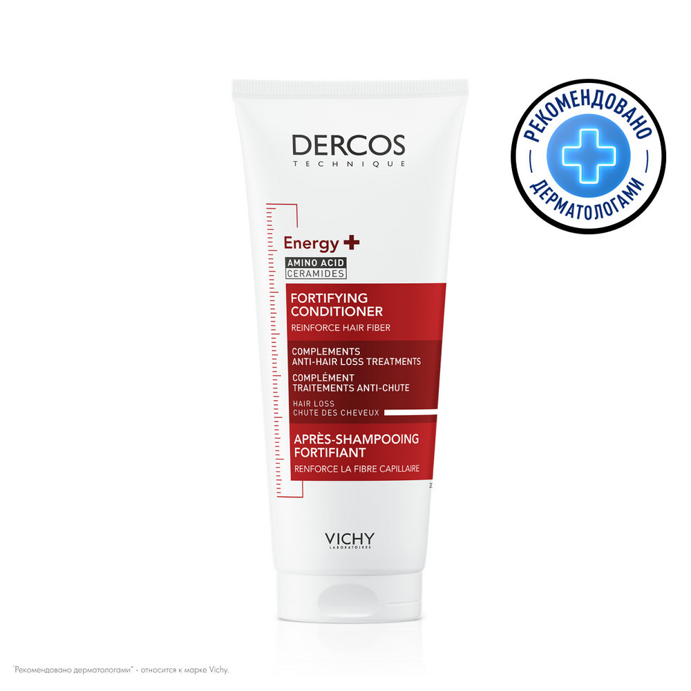 Monos Loreal Vichy Dercos Energy+Conditioner үс уналтыг 24 цагийн дотор багасгах үйлчилгээтэй ангижруулагч, 200мл