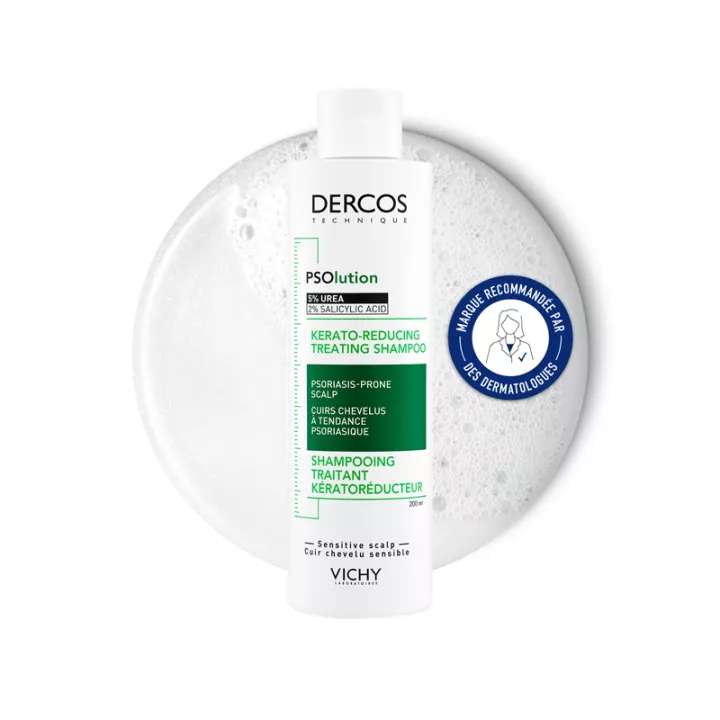 Monos Loreal Vichy Dercos Psolutions Shampoo Хайрст үлд болон хагны эсрэг үйлчилгээтэй шампунь, 200мл