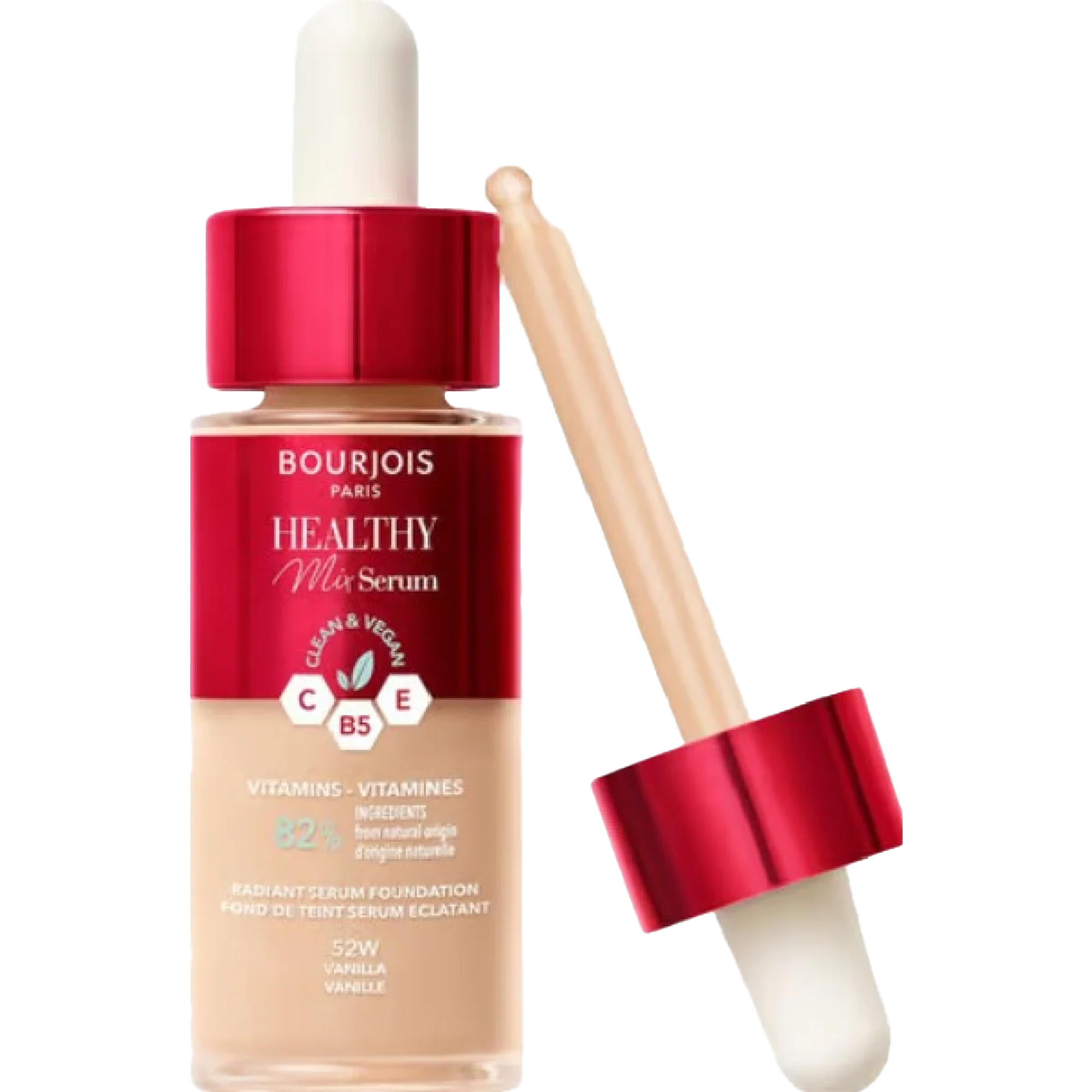 Monos Bourjois нүүрний крем серумтэй Healthy Mix serum foundaion № 52