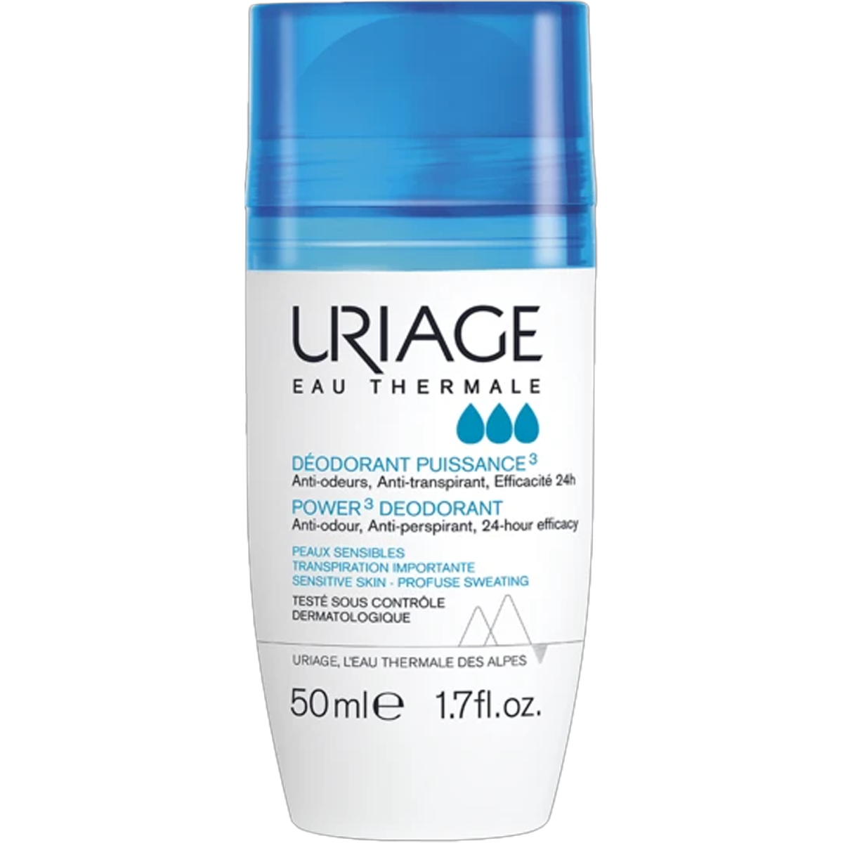 Monos Uriage POWER3 DEODORANT ROLL-ON Хөлс дарагч 50мл
