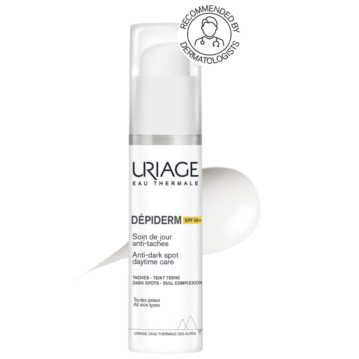 Monos Uriage depiderm сэвх нөсөөний эсрэг нарны хамгаалалттай өдрийн тос SPF50+  30мл