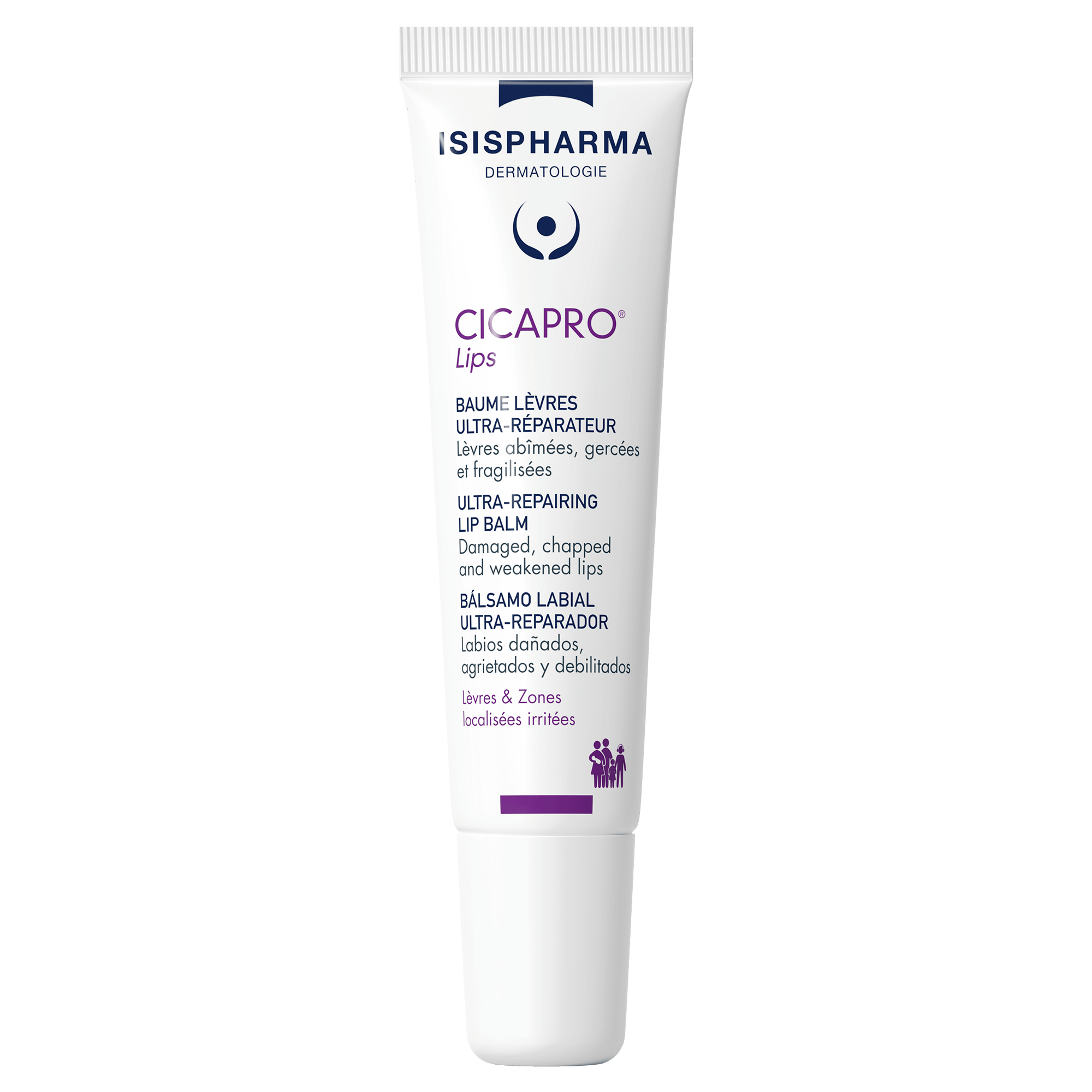 Monos Isispharma CicaPro Lips- Чийгшүүлэх, нөхөн төлжүүлэх уруулын бальзам 15мл