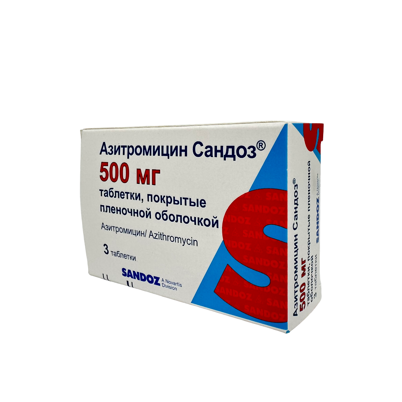 Monos Азитромицин Лек 500мг №3