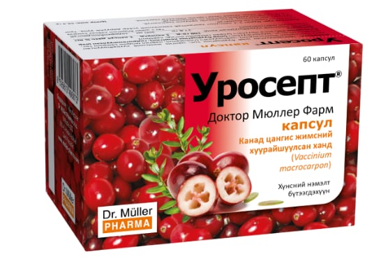 Monos Уросепт капсул №60