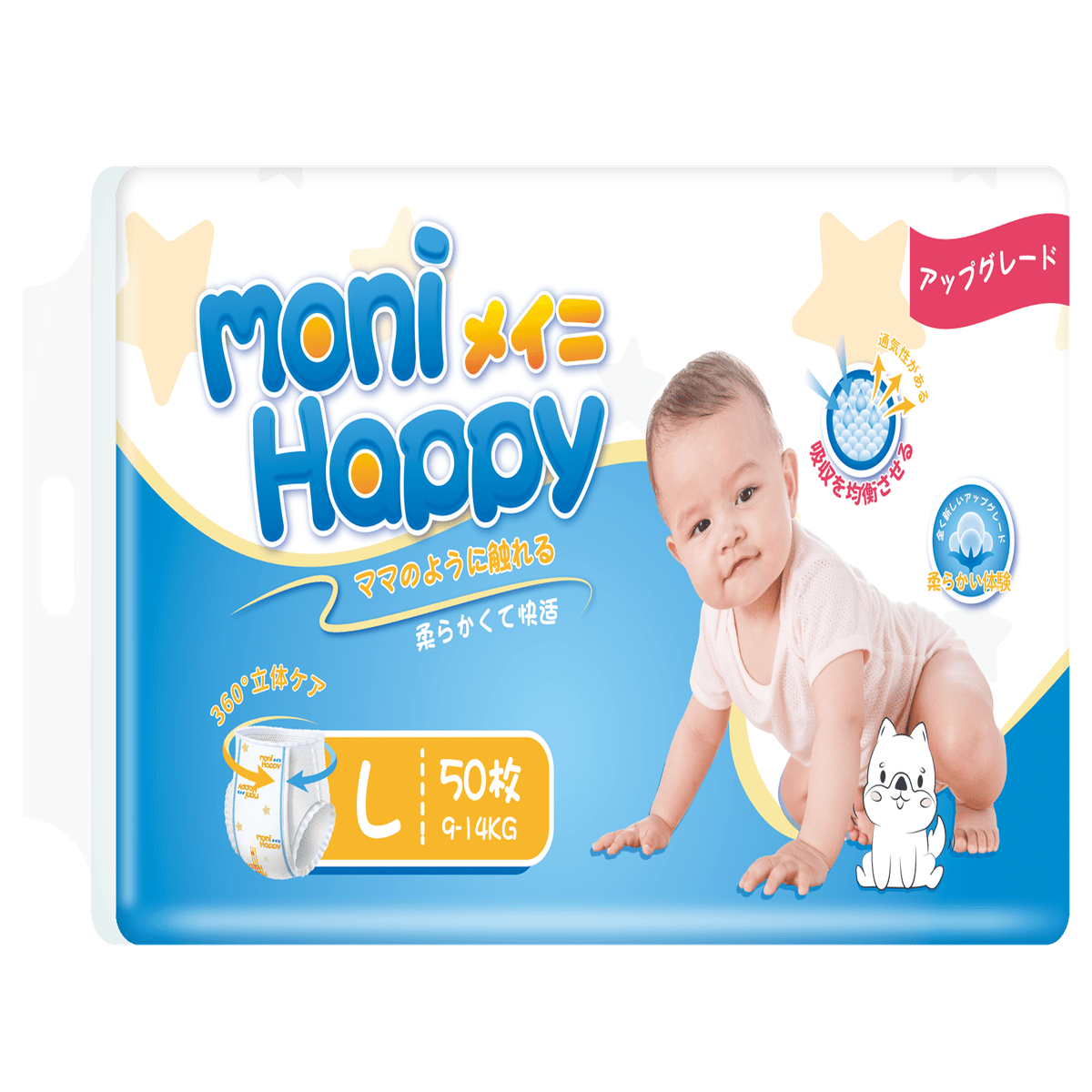 Monos Moni Happy хүүхдийн памперс өмсдөг L №50