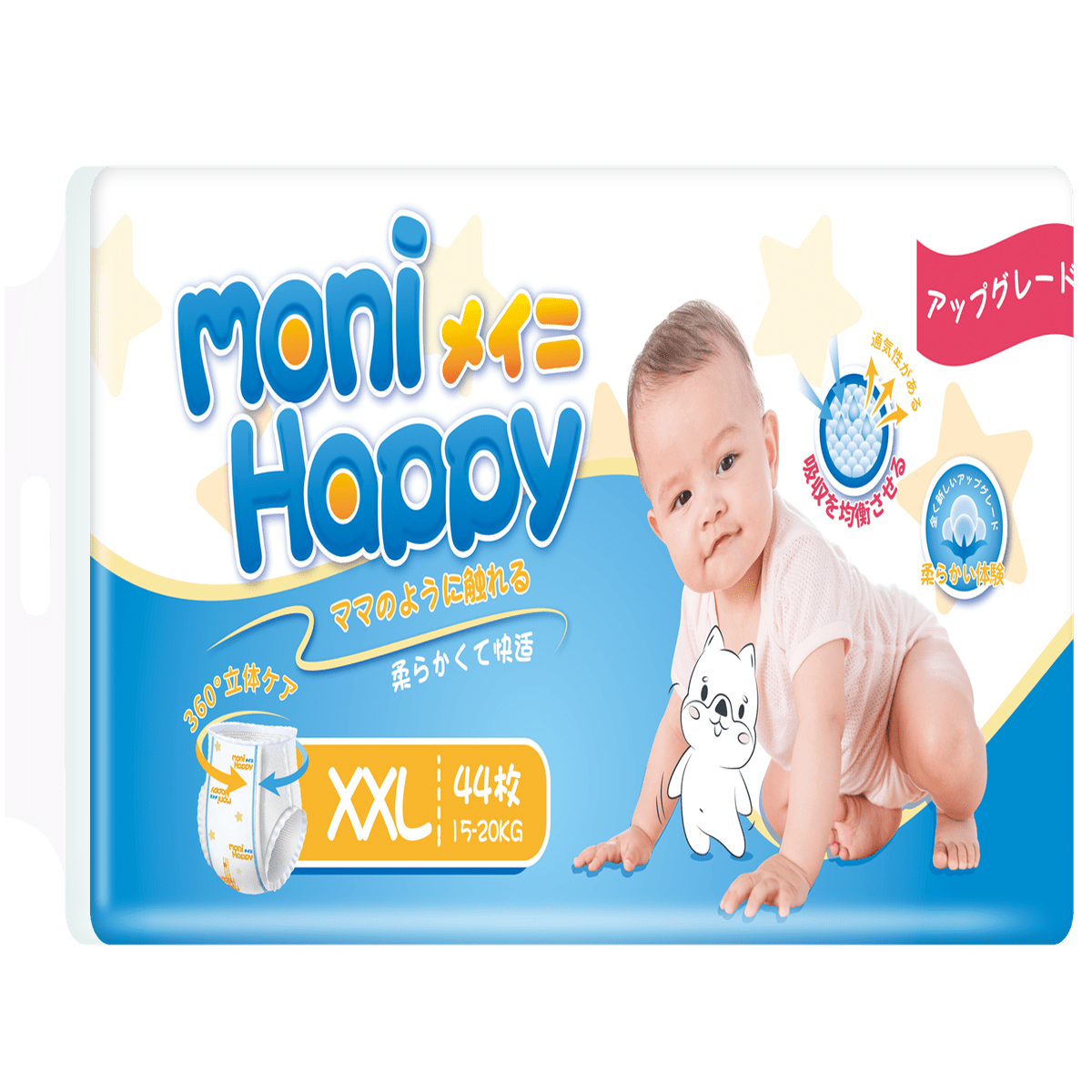 Monos Moni Happy хүүхдийн памперс наадаг XXL №46