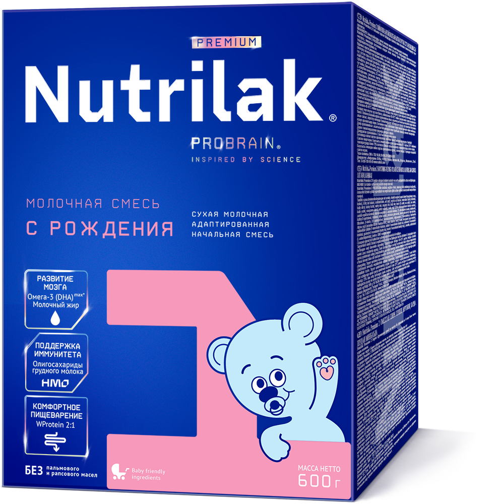 Monos Nutrilak premium хүүхдийн сүү 0-6 сар №1 600гр