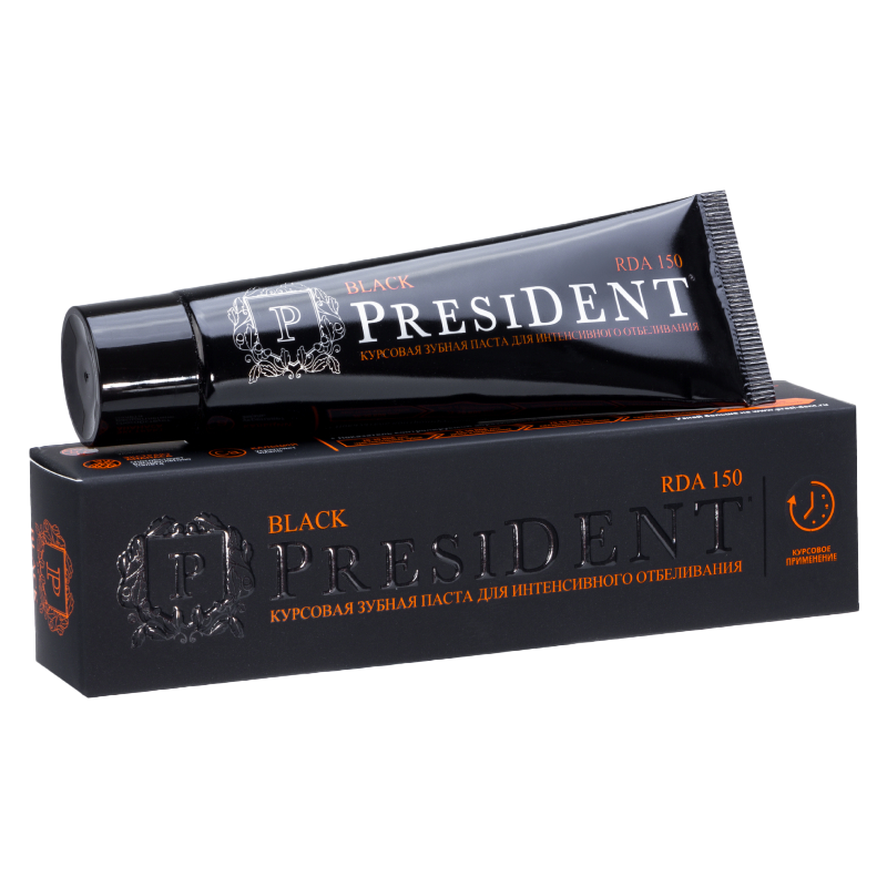 Monos President Шүдний оо нүүрс агуулсан эрчимтэй цайруулах  50гр (150 RDA)