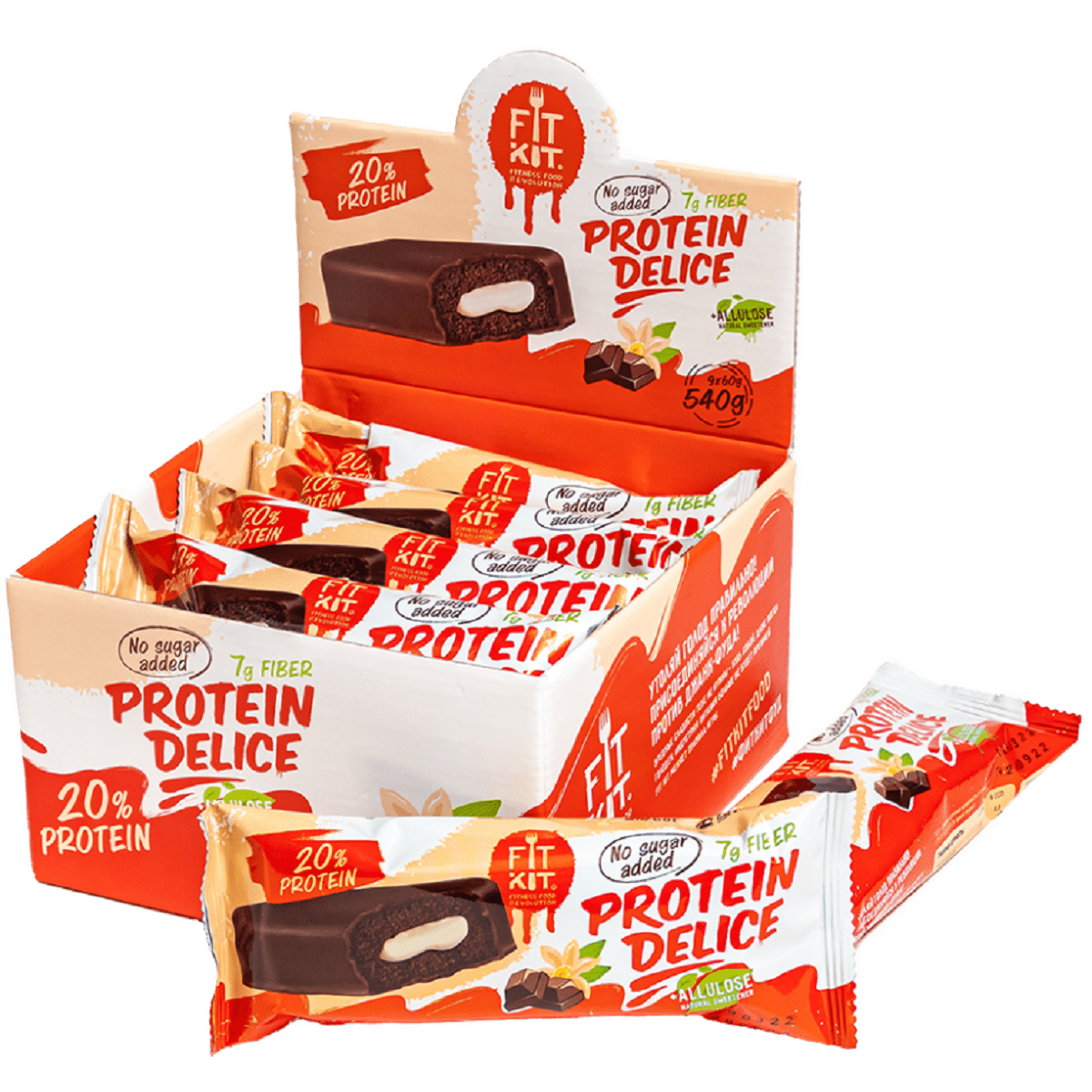 Monos Бисквит "Protein Delice". Fit Kit. 0,06кг.