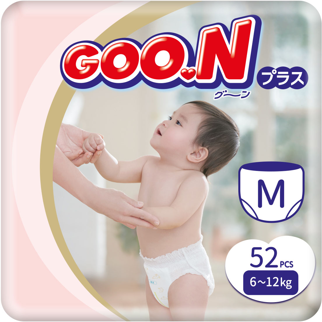 Monos Goon plus хүүхдийн памперс өмсдөг M 6-12кг №52