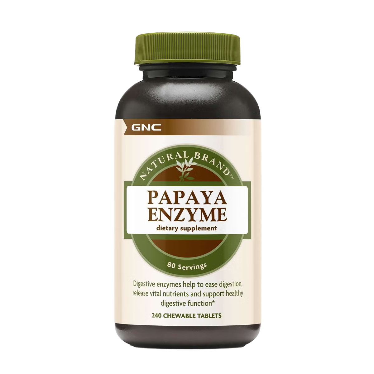 Monos GNC Papaya Enzyme  (80 Servings) №240