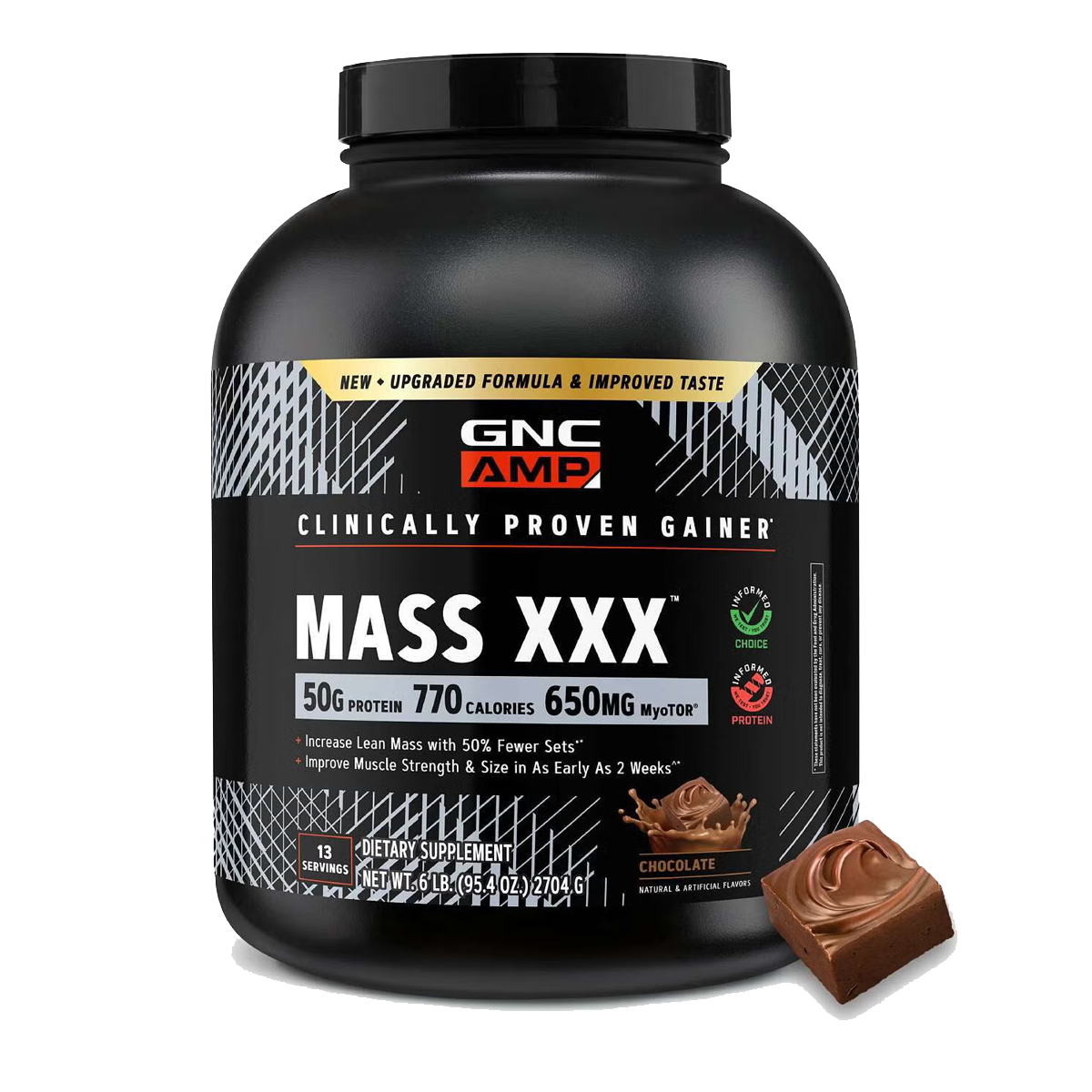 Monos GNC AMP MASS XXX Шоколадтай (13 Servings) 2704гр