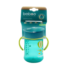Baboo 360° бариултай аяга номин ногоон 6+сар 300мл