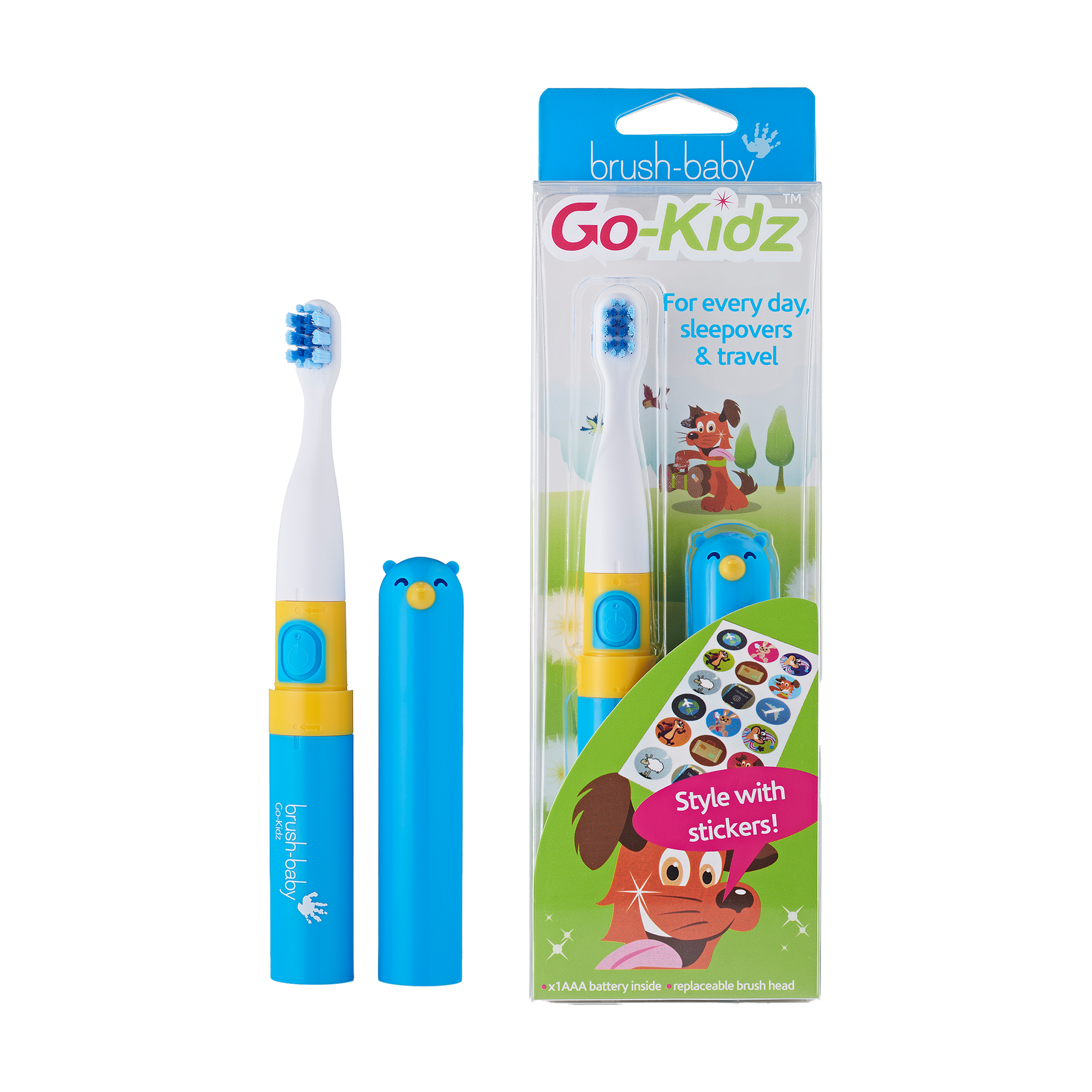 Monos Brushbaby автомат сойз 3+ нас Go-Kidz стикертэй