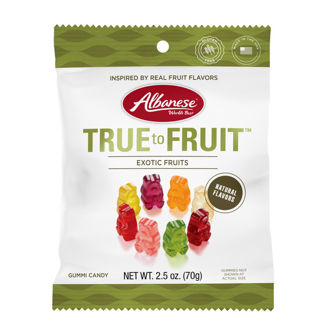 Monos Albanese true to friut exotic fruits зэрлэг жимсний амтат резинэн чихэр
