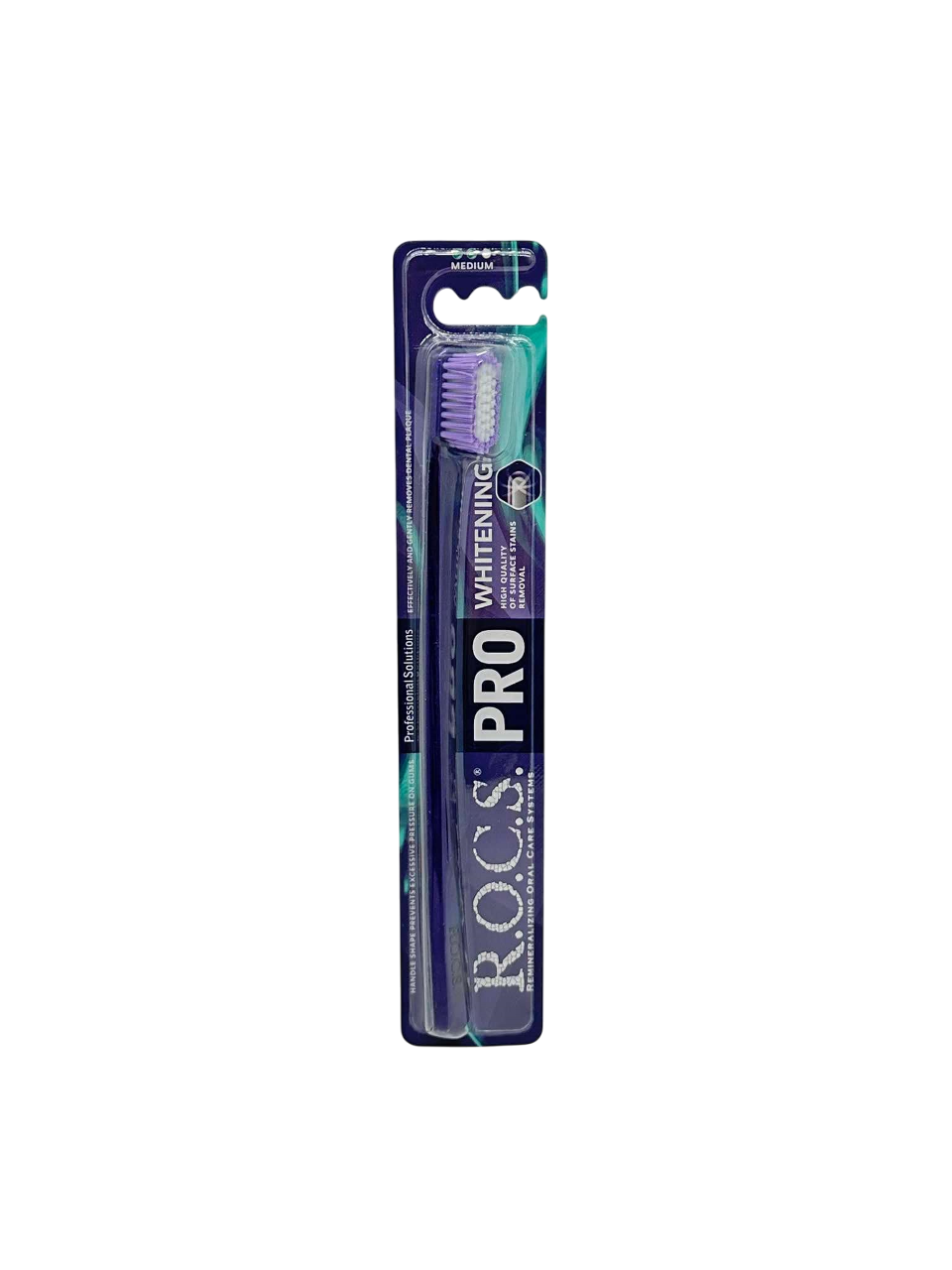 Monos ROCS PRO whitening дунд зэргийн үстэй шүдний сойз