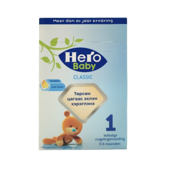 Monos Hero Baby Nutrasense 1 хүүхдийн сүү 700гр