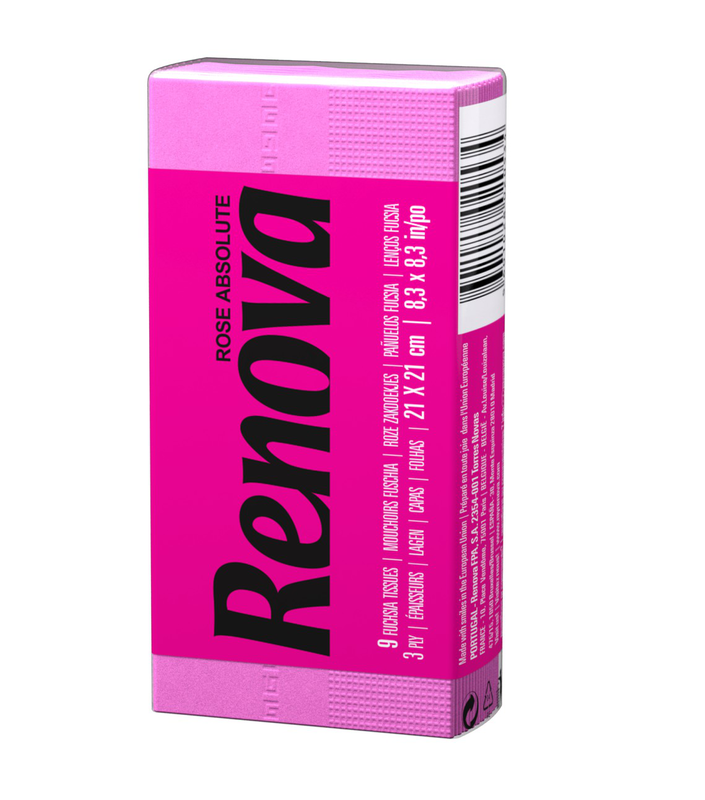 Monos Renova PT Fuchsia  - Хуурай салфетка сарнайн үнэртэй 9ш