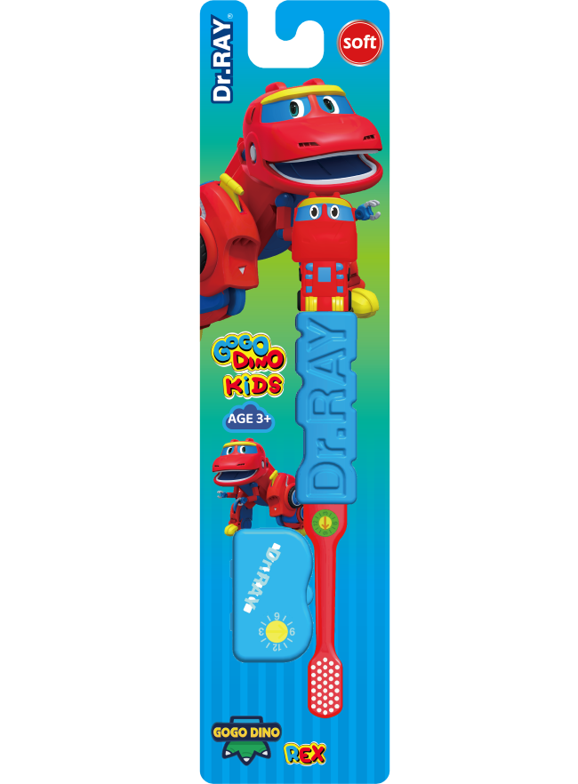 Monos Dr.Ray Gogo Dino дүртэй шүдний сойз-REX