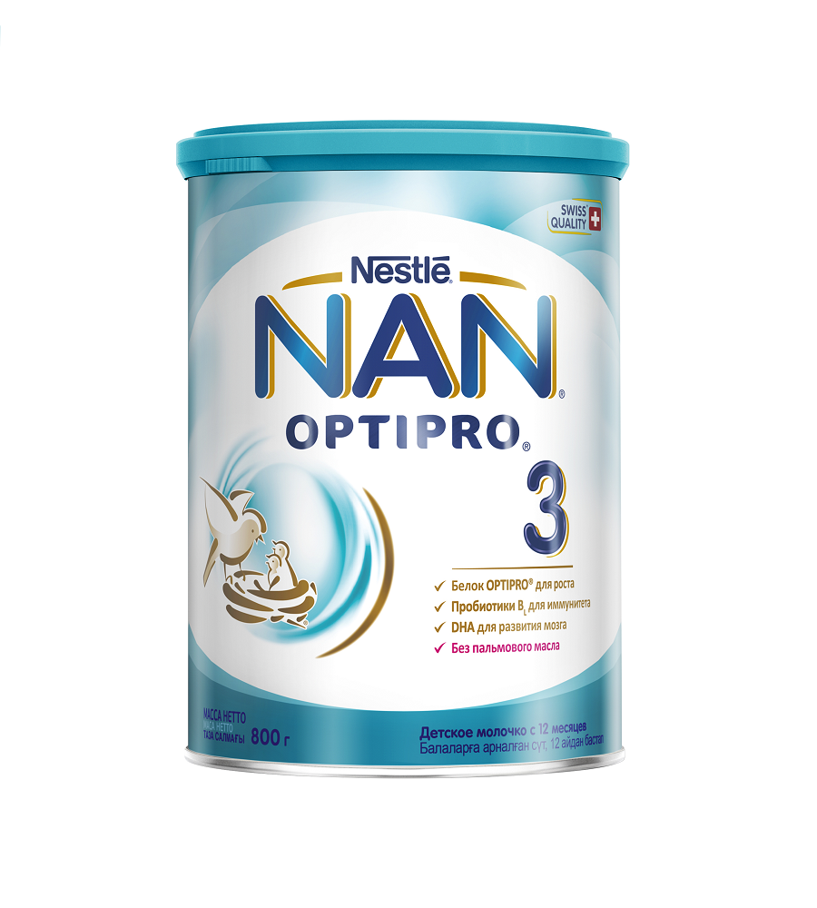 Nan 3 Хүүхдийн сүү 800гр 12сараас