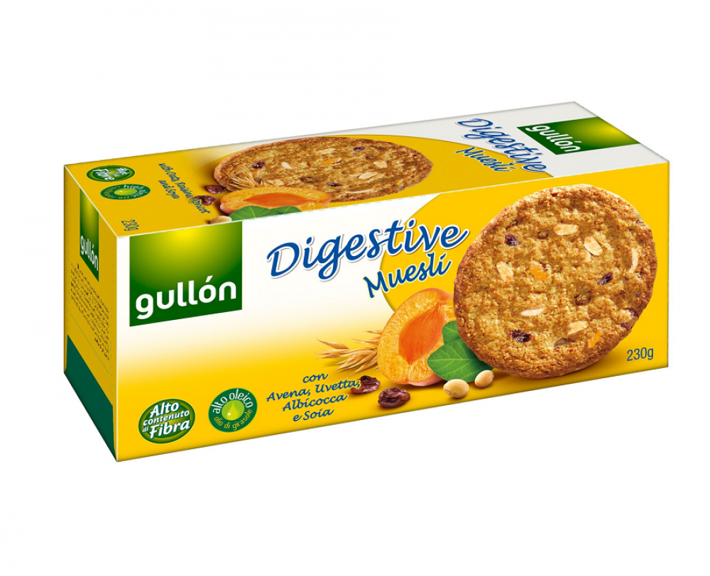 Monos Gullon ислэгээр баялаг digestive мьюсли жигнэмэг /Т5405/ 230гр/xmas/