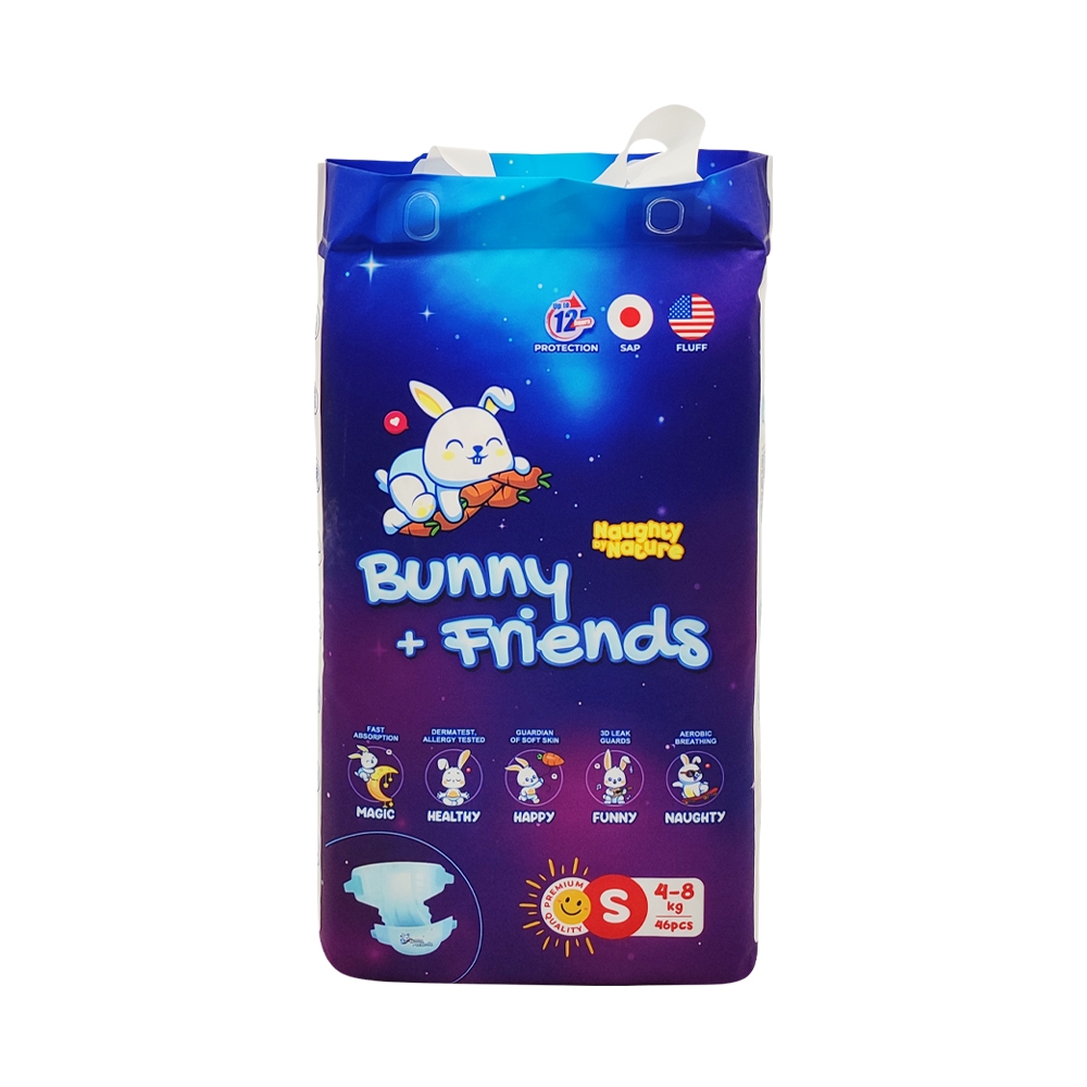 Monos Bunny Friends хүүхдийн памперс наадаг S №46