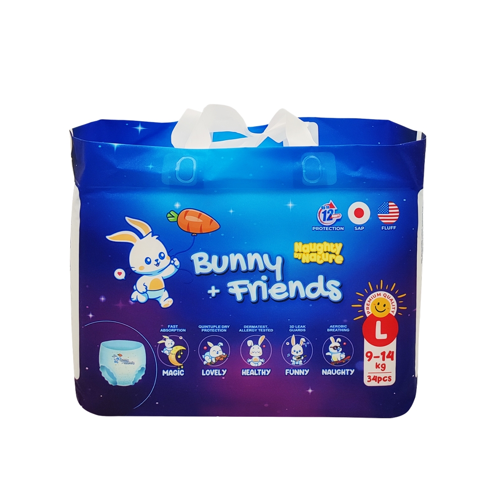 Bunny Friends хүүхдийн памперс өмсдөг L №34